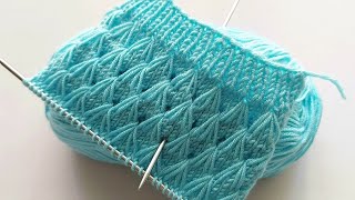 Easy And 🧶 Beautiful knitting pattern [upl. by Acirtal228]