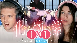 Bakemonogatari 1x1 quotHitagi Crab Part 1quot  Reaction and Discussion [upl. by Gonagle]