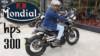 FB Mondial hps 300 Short ride Hyderabad [upl. by Zeeba]