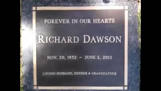 Richard Dawson  GraveTourcom  Take a famous grave tour [upl. by Einnol]