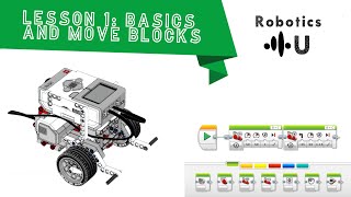 EV3 Programming Getting your robot to move [upl. by Muslim806]