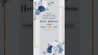 INVITACION PARA BODA [upl. by Staffan]