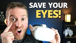 Save Your Eyes  Best Oculus Quest 2 Setup Tips To Reduce Eye Strain [upl. by Evot]