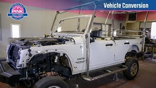 Vehicle Conversion  Pink® Jeep® Tours [upl. by Eudosia]