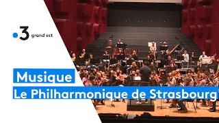 Les 110 musiciens de lorchestre philharmonique de Strasbourg préparent le concert du Nouvel an [upl. by Olivette]