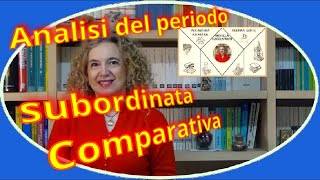 Subordinata COMPARATIVA – Analisi del periodo lez9 [upl. by Bronnie]