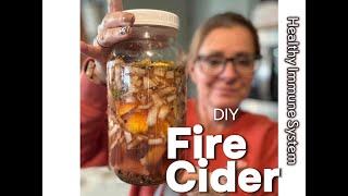 Fire Cider Recipe amp Benefits Winter Health Essentials [upl. by Nahor]