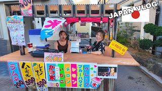 Vendimos en FESTIVAL JAPONES 🇯🇵  Takoyaki Party  JAPAN VLOG [upl. by Aitsirt]