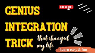 Integration by parts  Genius Trick  Successive Integration [upl. by Yemrots]