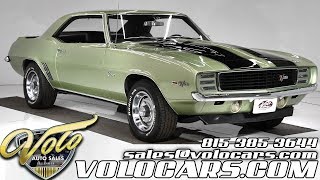 1969 Chevrolet Camaro Z28 RS for sale at Volo Auto Museum V18874 [upl. by Illib]