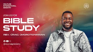 The Double Minded Bible Study  Rev Craig Omorotionmwan [upl. by Fernanda]