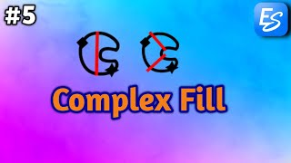 Complex Fill Wilcom embroidery studio e4 hindi and Urdu [upl. by Hicks330]