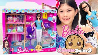 NEW Cookie Swirl C Barbie Doll Playset Studio Tour 🍪 Melody meets CookieSwirlC [upl. by Asillem]