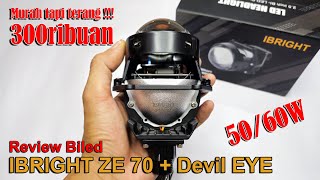 Review Biled IBRIGHT ZE 70 5060W [upl. by Alrad465]