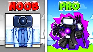 I Went NOOB TO PRO in Skibidi Tower Defense [upl. by Dillie]