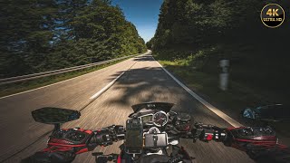 Triumph Street Triple 675R  Blackforest 4K [upl. by Elleiand]