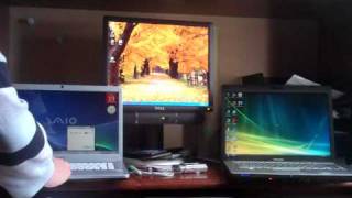 windows 7 vs windows vista vs windows xp logon test [upl. by Nitnert]