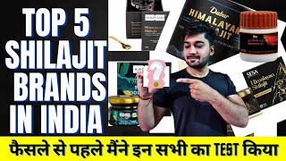 Best shilajit brand in india  Top 5 shilajit [upl. by Casimire153]