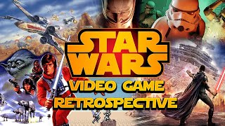 Star Wars Video Game Retrospective  A Complete and Exhaustive Review of EVERY Game [upl. by Mehelhteb]