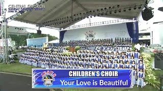 JMCIM  Childrens Choir  Your Love is Beautiful  June 30 2024 [upl. by Limoli164]