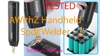 AWithZ Handheld Spot Welder [upl. by Hanas]