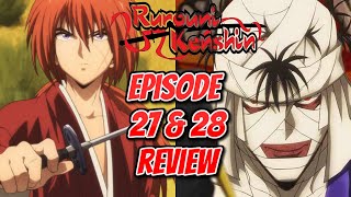 Kenshin finally confronts Makoto Shishio Ruroni Kenshin Episode 27 amp 28 Review [upl. by Nahgeam515]