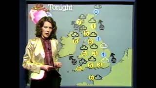 BBC Weather With Anne Purvis  1981 [upl. by Salot]