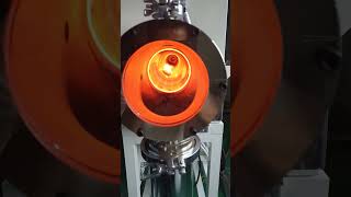 Rotary tube furnace  Lab rotary kiln  Continuous heat treating  Monitoring window  SH Scientific [upl. by Llerot]