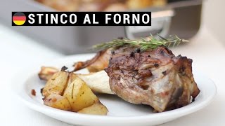 Ricetta stinco al forno  Germania [upl. by Olyhs]