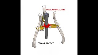 SolidWorks Assembly Mastery CSWA Practice for Success [upl. by Attayek]