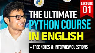 The Ultimate Python Course  L1  Introduction of Python  Ravindrababu Ravula [upl. by Hillyer]