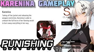 Punishing Gray Raven Karenina Ember Gameplay Free S Unit [upl. by Enitsyrhc]