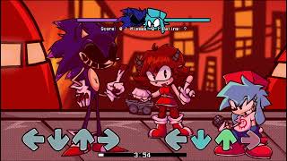 fnf vs sonicexe encore reborn you cant run my favorite song of all time gameplay by creamkid1130 [upl. by Nolahp]