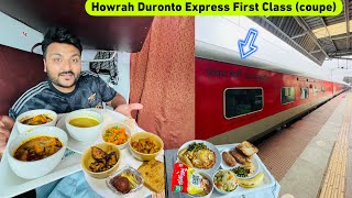 New DelhiHowrah Duronto Express First Ac COUPE journey  Delicious Unlimited IRCTC food  Ep1 [upl. by Watkins]