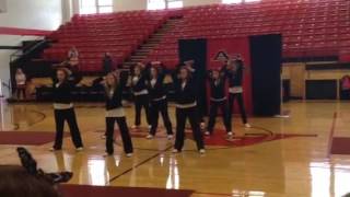 AshGrove High School Cheerleaders dance to quotThe Purgequot [upl. by Georg]