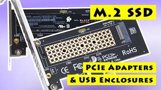 M2 SSD Adapters amp Enclosures [upl. by Suiramad]