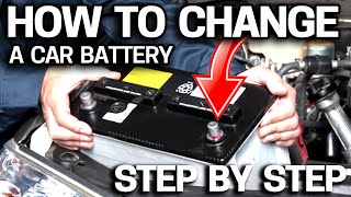 How to Replace a Car Battery [upl. by Egiaf10]