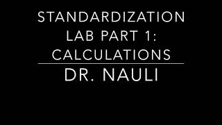 Practical skills assessment video  titration  standard solution [upl. by Nnyroc]