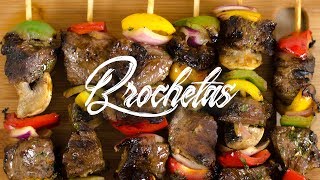 CÓMO HACER BROCHETAS DE RES 🍢🍖 Recién Cocinados [upl. by Debra988]