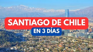 🟢 3 días en SANTIAGO DE CHILE 🇨🇱 Guía 2024 🤞  recomendaciones viajes itinerario [upl. by Berni423]