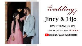 WEDDING CEREMONY JINCY amp LIJO [upl. by Enileuqaj]