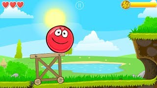 Juegos para Niños Pequeños  Aventuras de la Bolita Roja Saltarina 3  Red Ball 3 [upl. by Enreval]