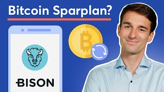 Bison App Erfahrungen Bitcoin amp Krypto als Sparplan Gebühren amp Kosten im Test  Finanzfluss [upl. by Ardua]