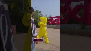 Bullete Digindha ledha Vinod Teddy Bear Prank Comedy Video teddycomedy funny comedy [upl. by Nyrroc]