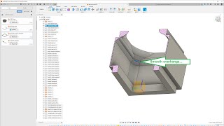 Fusion 360  How to fix overhangs for 3D printing in models [upl. by Kirwin]