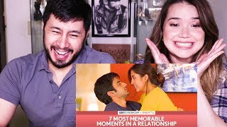 FILTERCOPY 7 MOST MEMORABLE MOMENTS IN A RELATIONSHIP  Reaction [upl. by Egap]