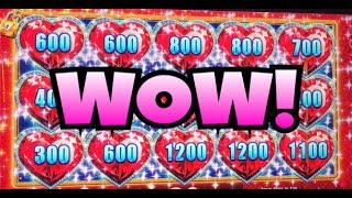 HUGE WIN STREAK LOCK IT LINK Slot Machine  Coushatta Casino Kinder Louisiana [upl. by Mei]