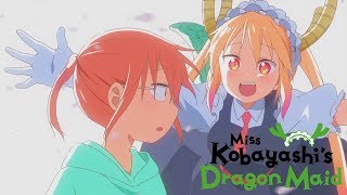 Miss Kobayashis Dragon Maid  Opening  Blue Sky Rhapsody [upl. by Yffat]