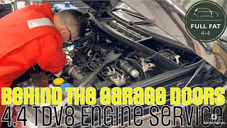 Behind the Garage Doors WY62 YEL  Oil Cooler Service Aux Belt Tensioner amp Idlers [upl. by Doubler]