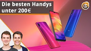 Die besten Handys unter 200 Euro Unsere Testsieger 2019 [upl. by Nolita]